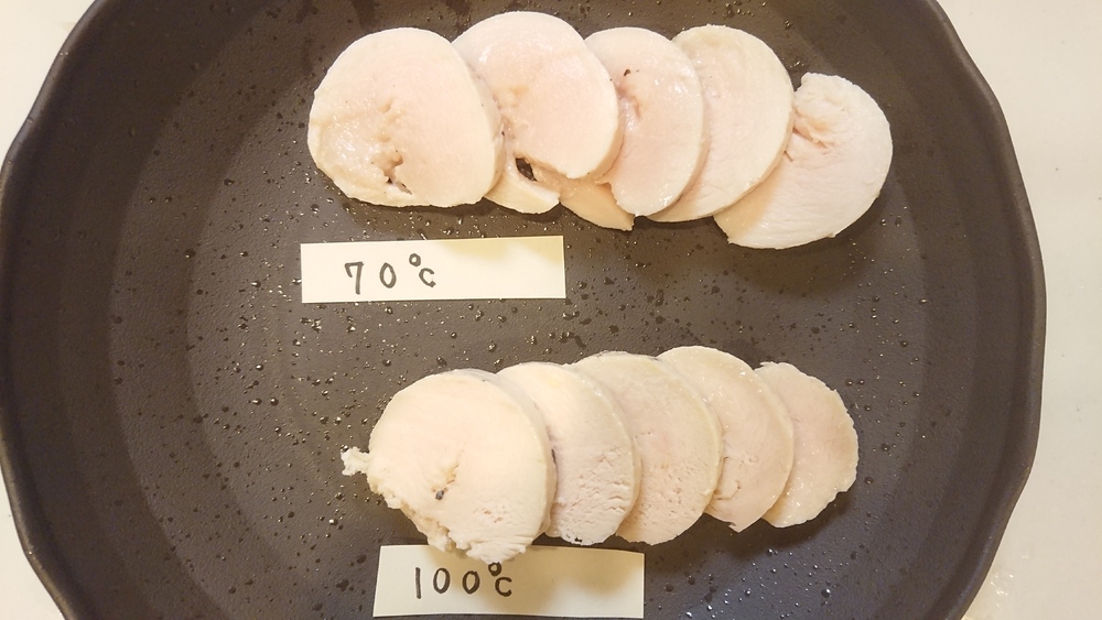 鶏むね肉で自家製 鶏ハム づくり 温度と鍋の比較研究 食オタmagazine 食のオタクによる食育webマガジン